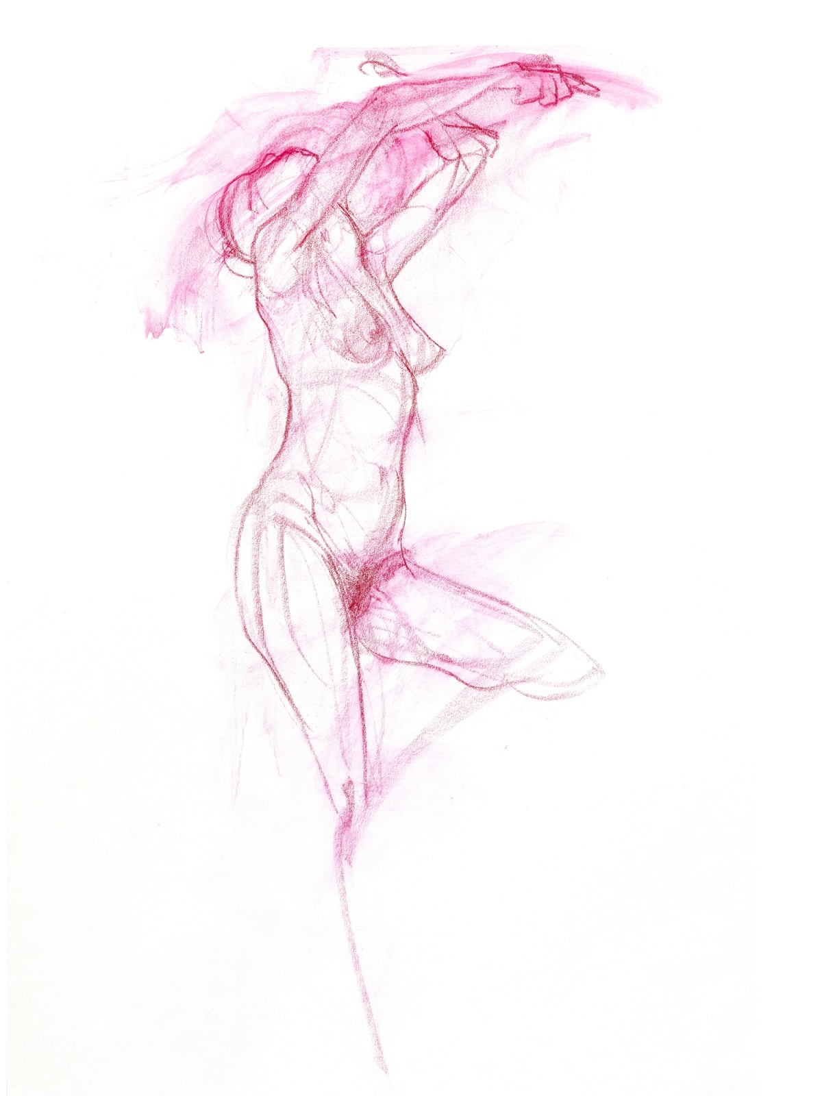 Violet with Wash, 2016