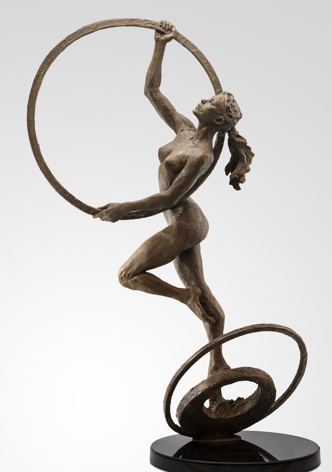 Cycles, Bronze, Suspended, Female, Rings