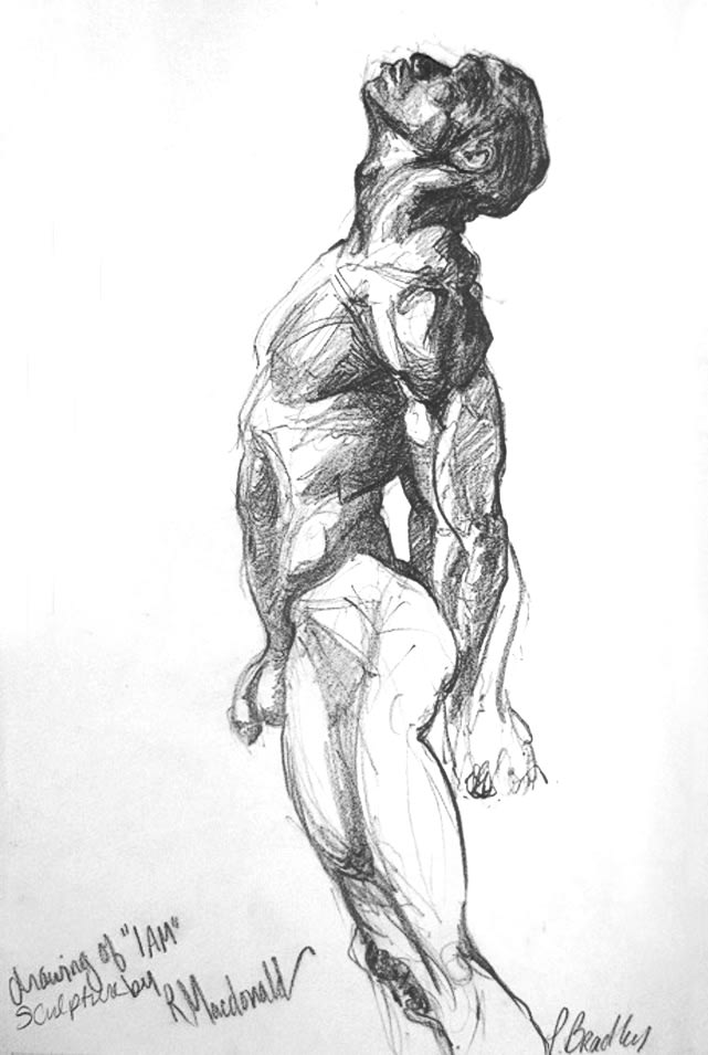 Drawing from a MacDonald Sculpture, 2014