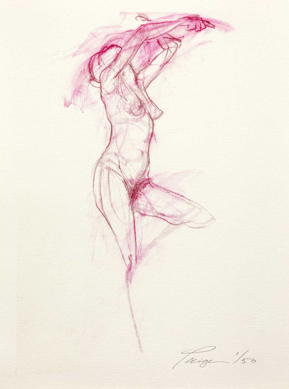 Violet with Wash - Limited Edition Print