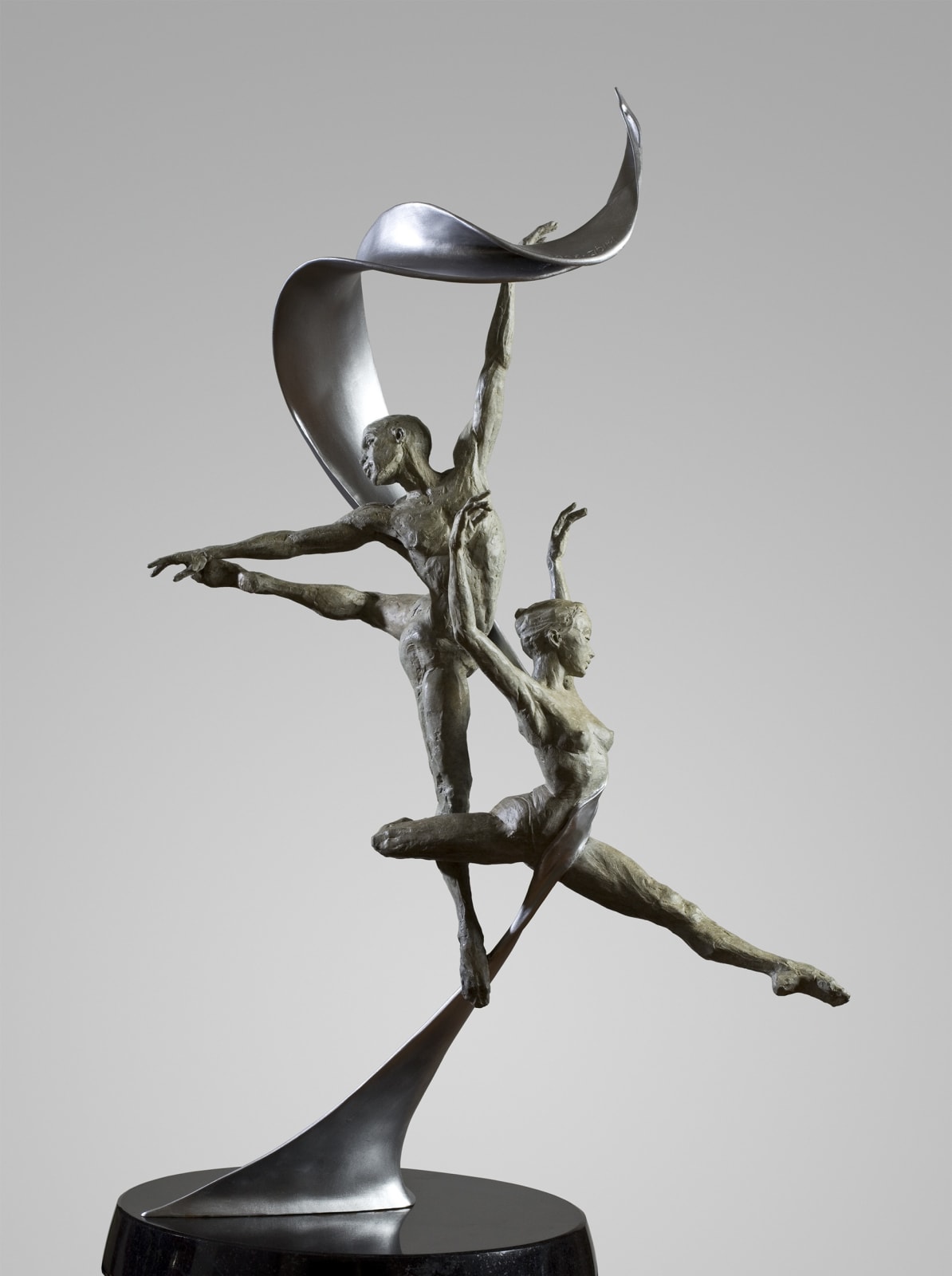 Ballet International, Bronze, Dancers, Female, Ballet, Male