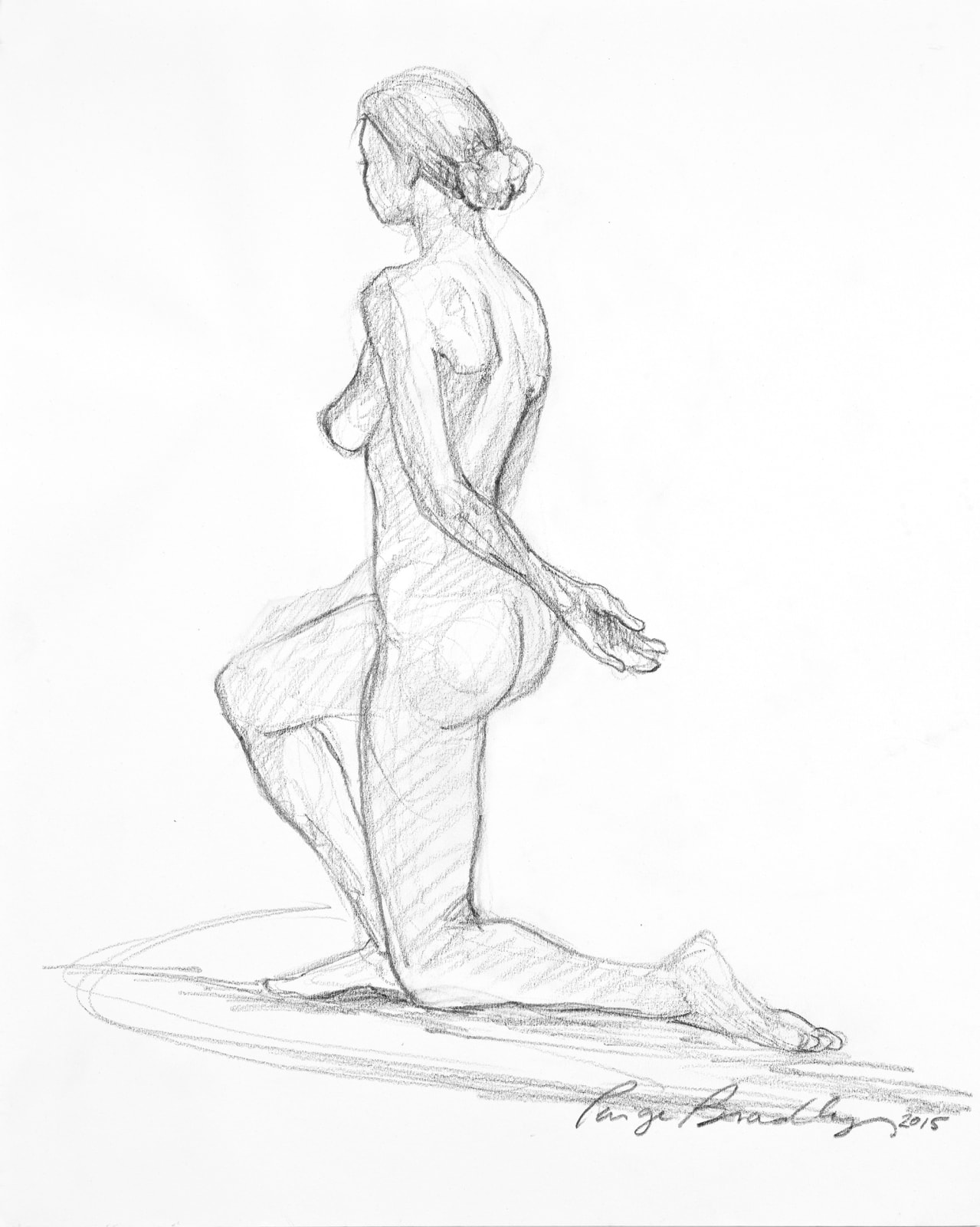 Nude Study V, 2015