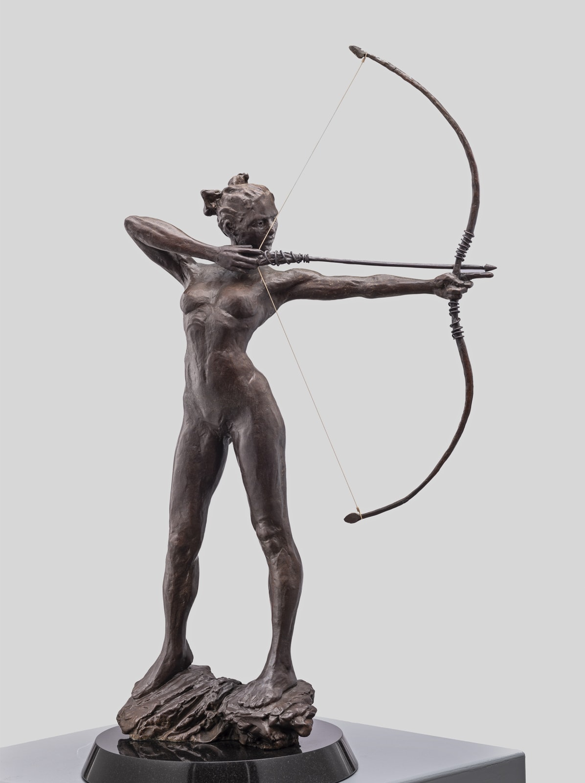 Bow Maquette, Goddess, Female, Arrow