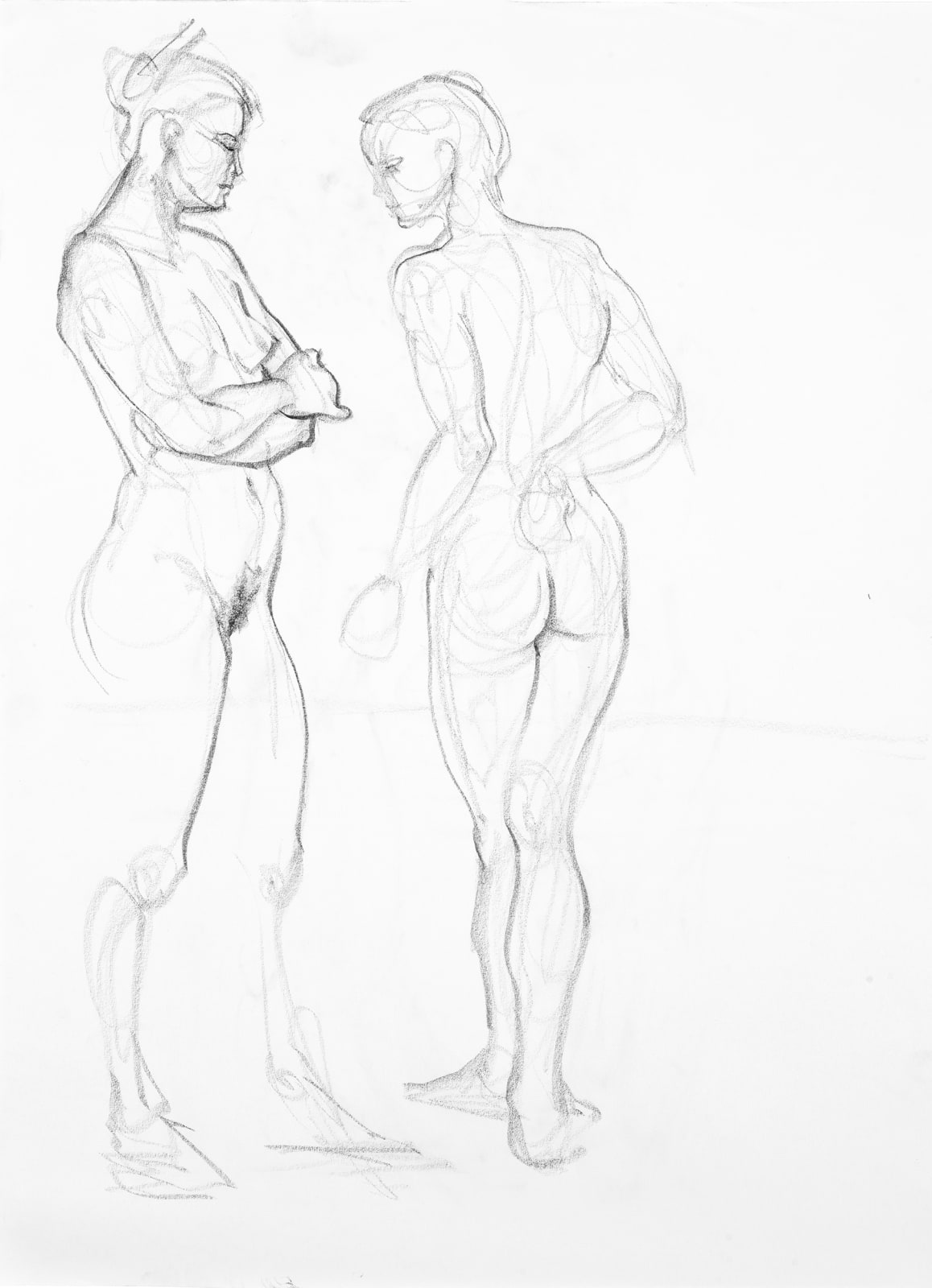 Two Women Standing No. 1, 2014