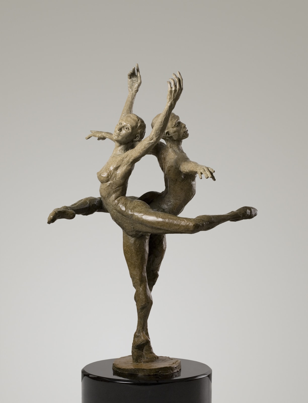 Harmony, Bronze, Dancers, Female, Ballet, Male
