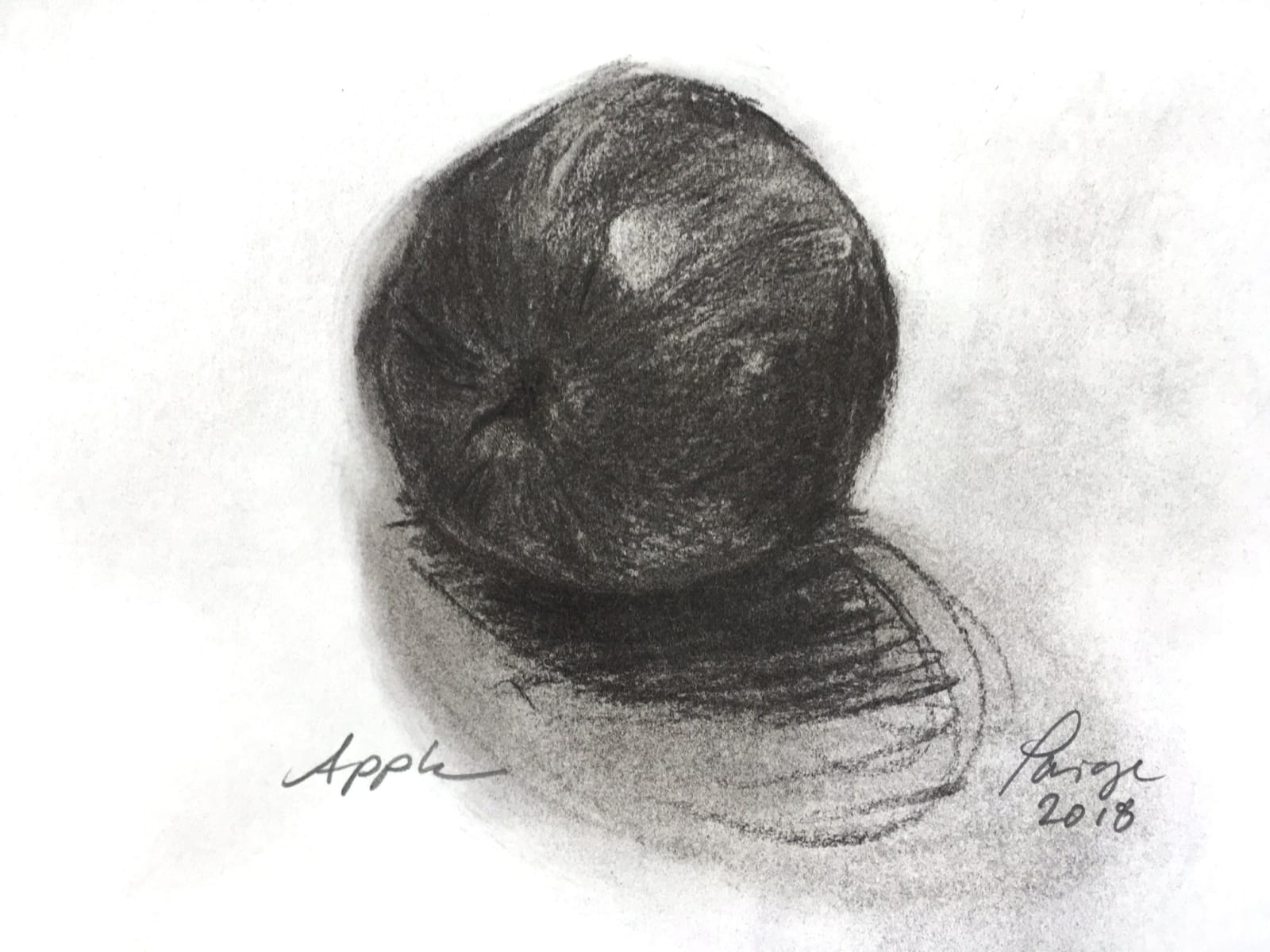 Apple Studies No. 1 - 5, 2018