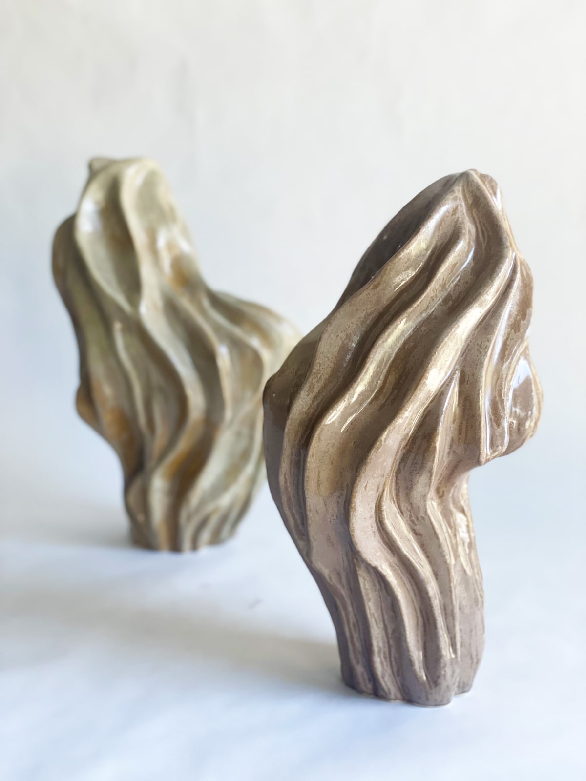 Hillary Cumberworth, Whipped Wind Dancer (pictured in background), 2025