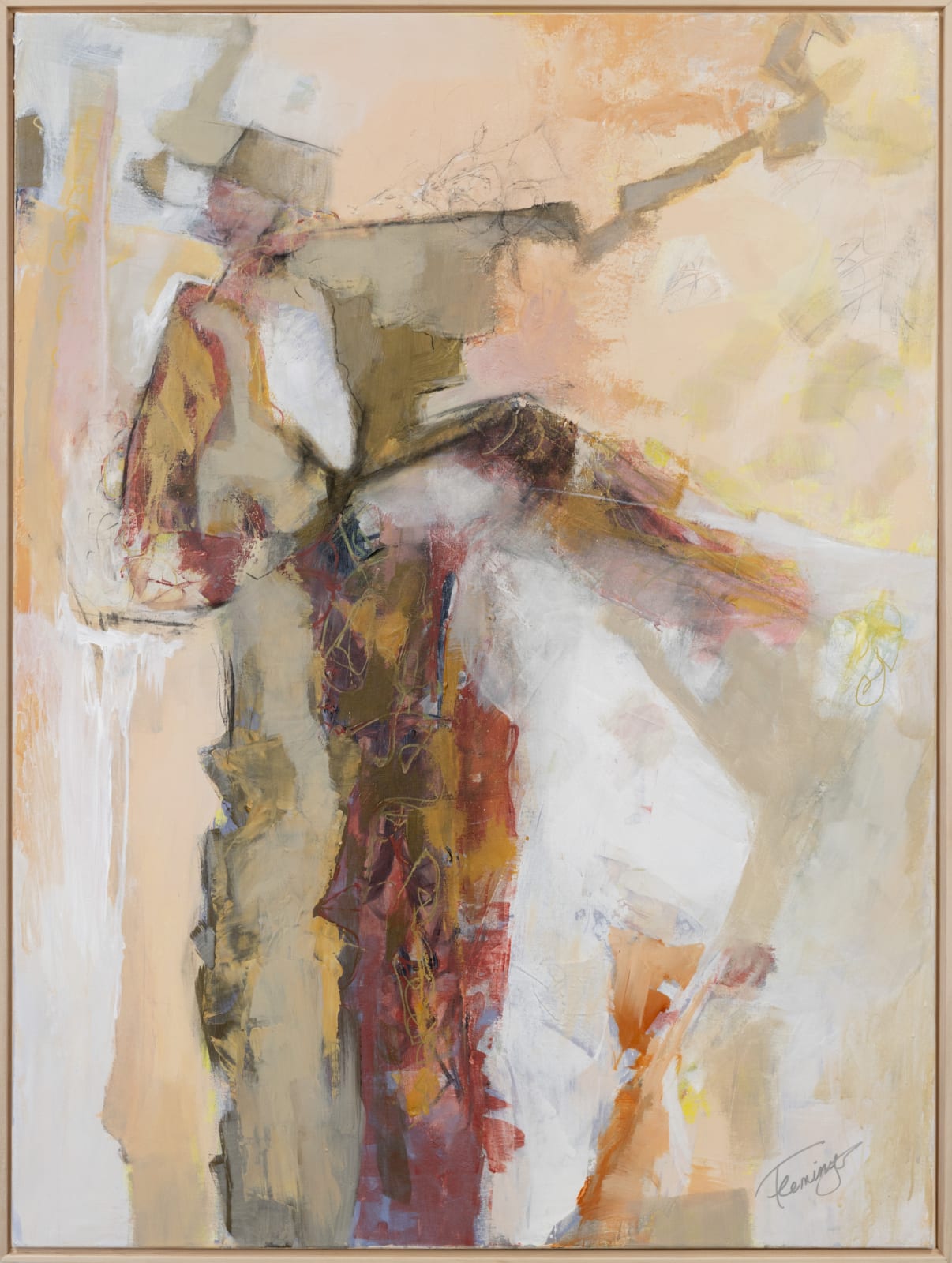 Ann Flemings, The Fire Hose of a First Kiss, 2025