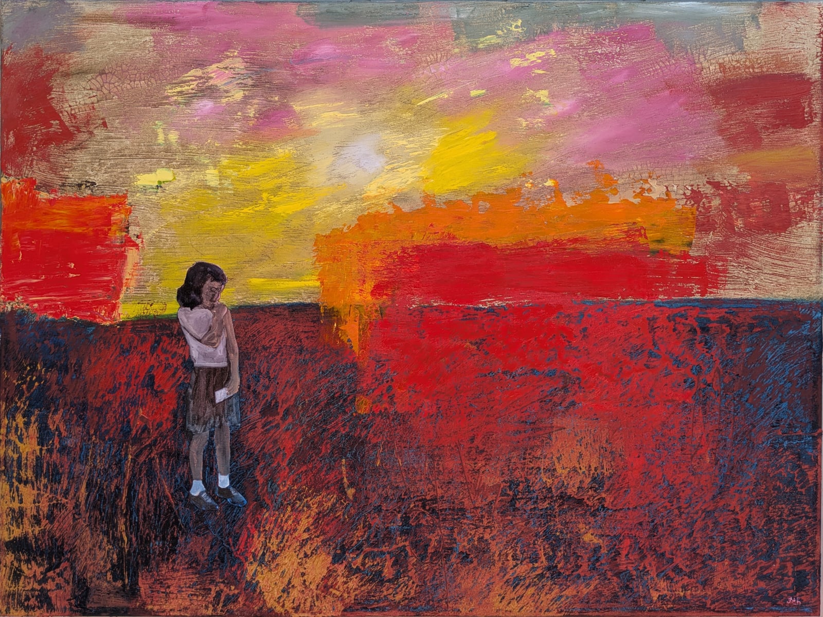 George Huffman, The Girl Who Mistook Fire For A Map, 2025