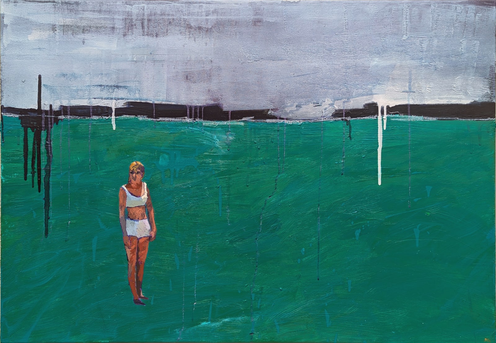 George Huffman, Looks Like Rain, 2024