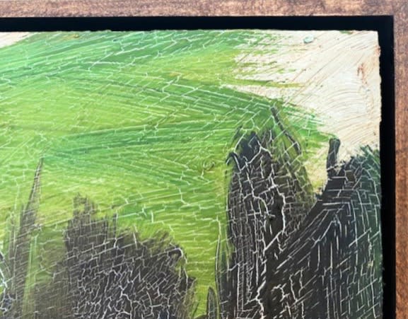 George Huffman, Red Skirt Swing, 2025