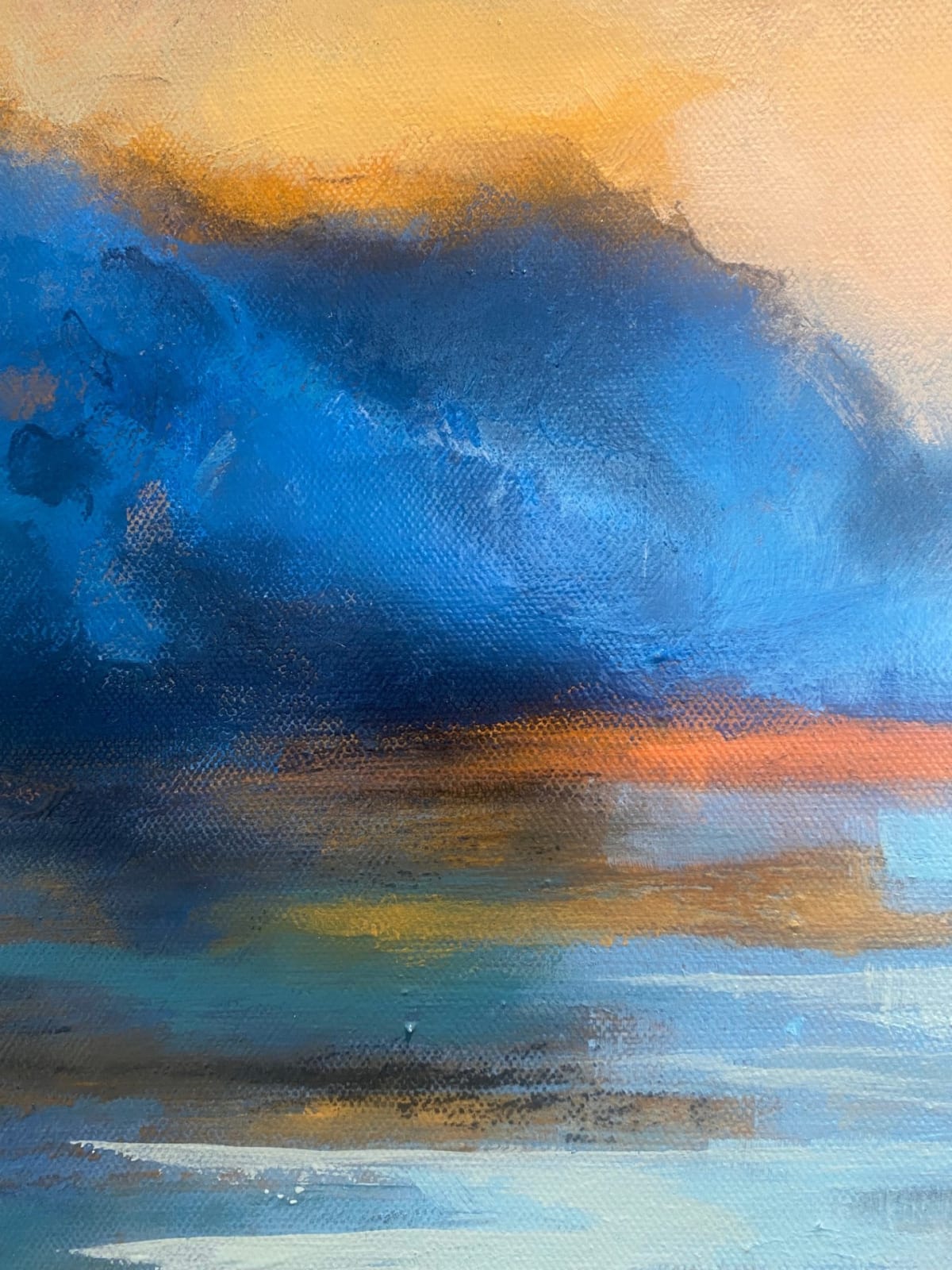 Ann Flemings, Sapphire Depths and Embered Skies, 2025