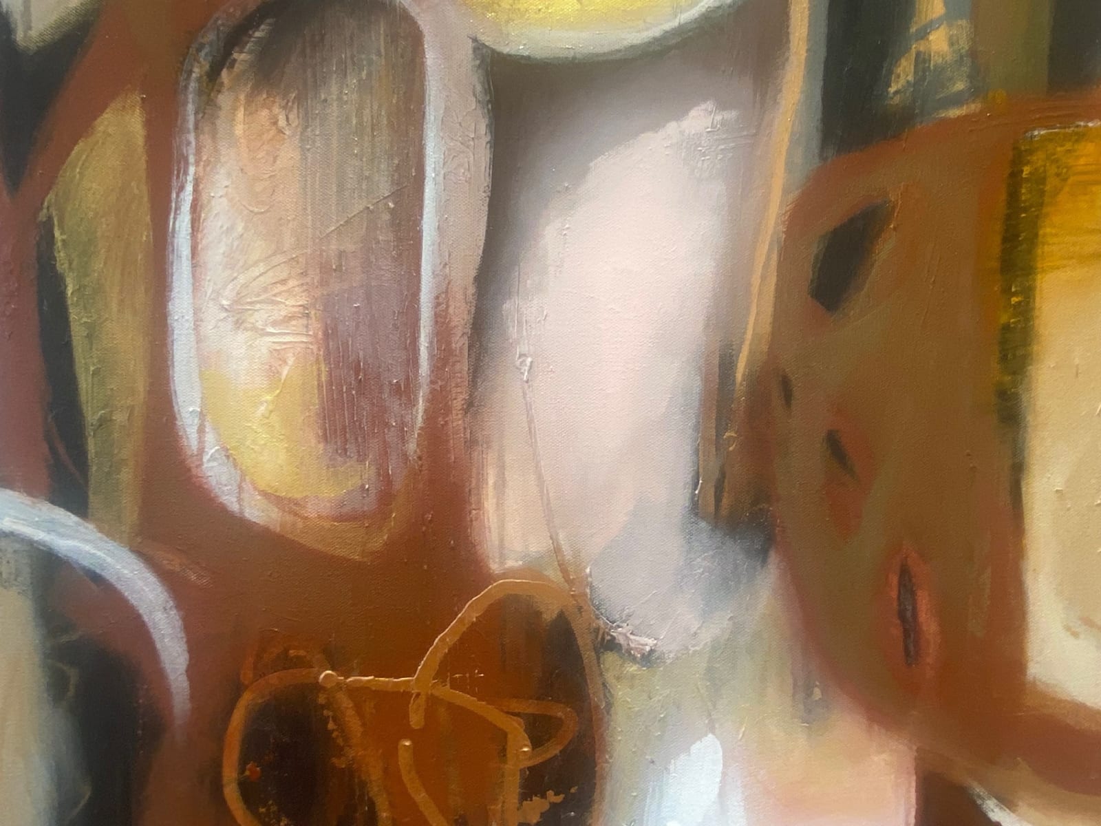 Ann Flemings, Soft Currents Beneath Rusted Veins, 2025