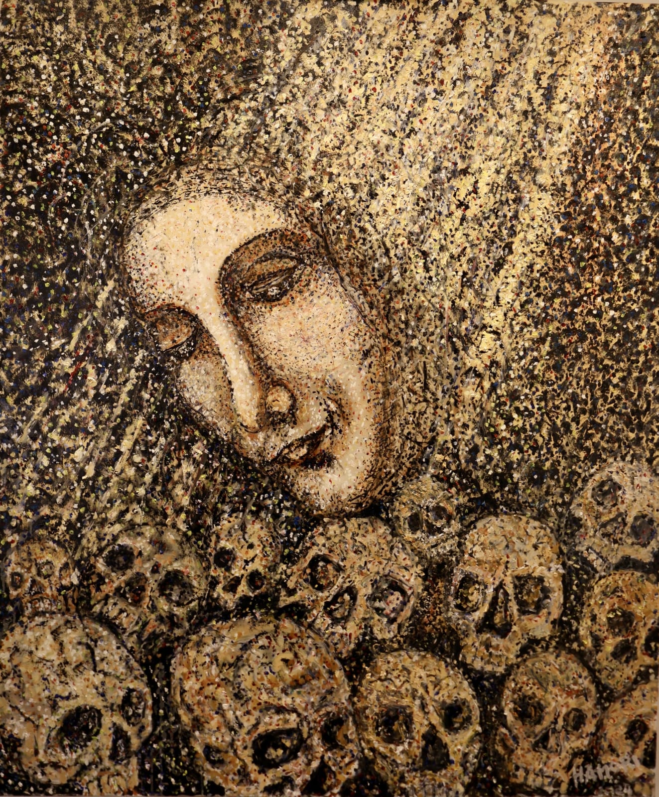 Laszlo Hamori, Gaza Lady of humanity, 2025