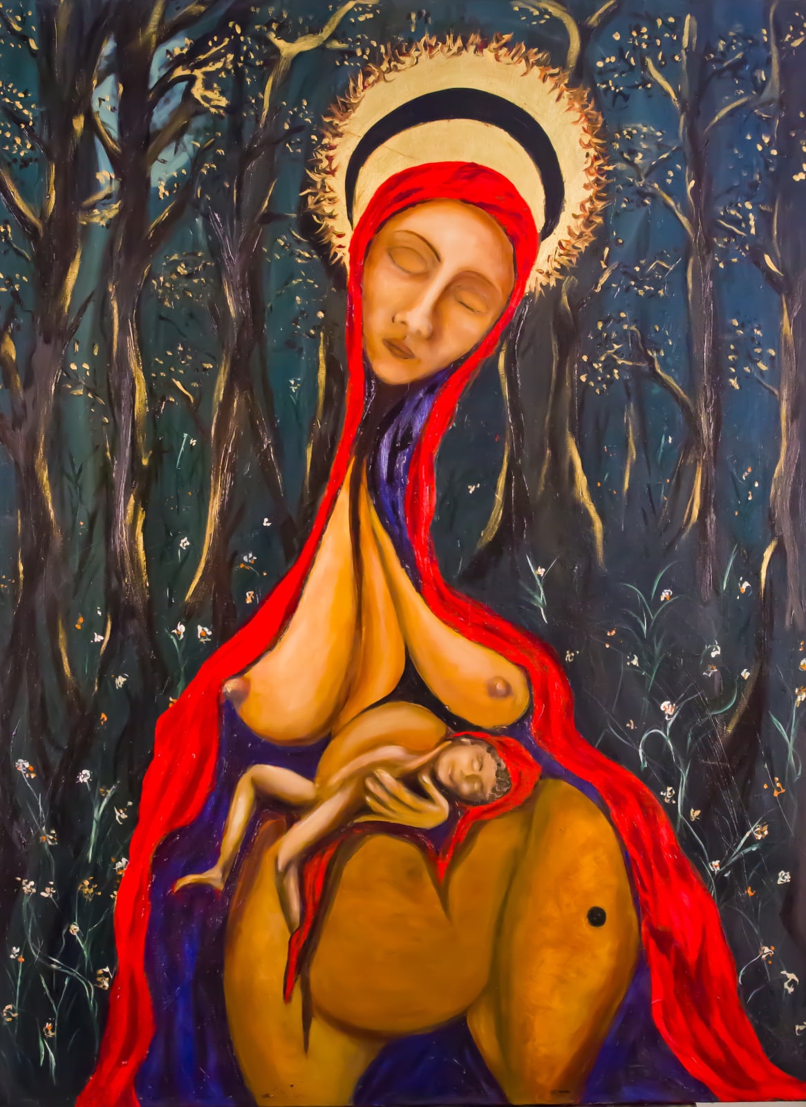 Laszlo Hamori, Madonna of the sunrise, 2005