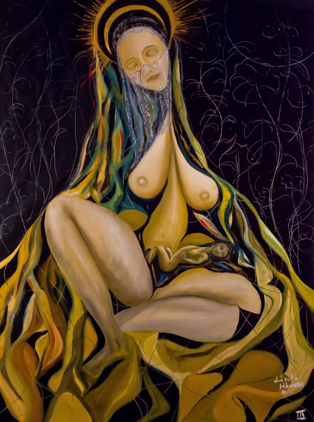 Laszlo Hamori, Madonna of the night, 2005