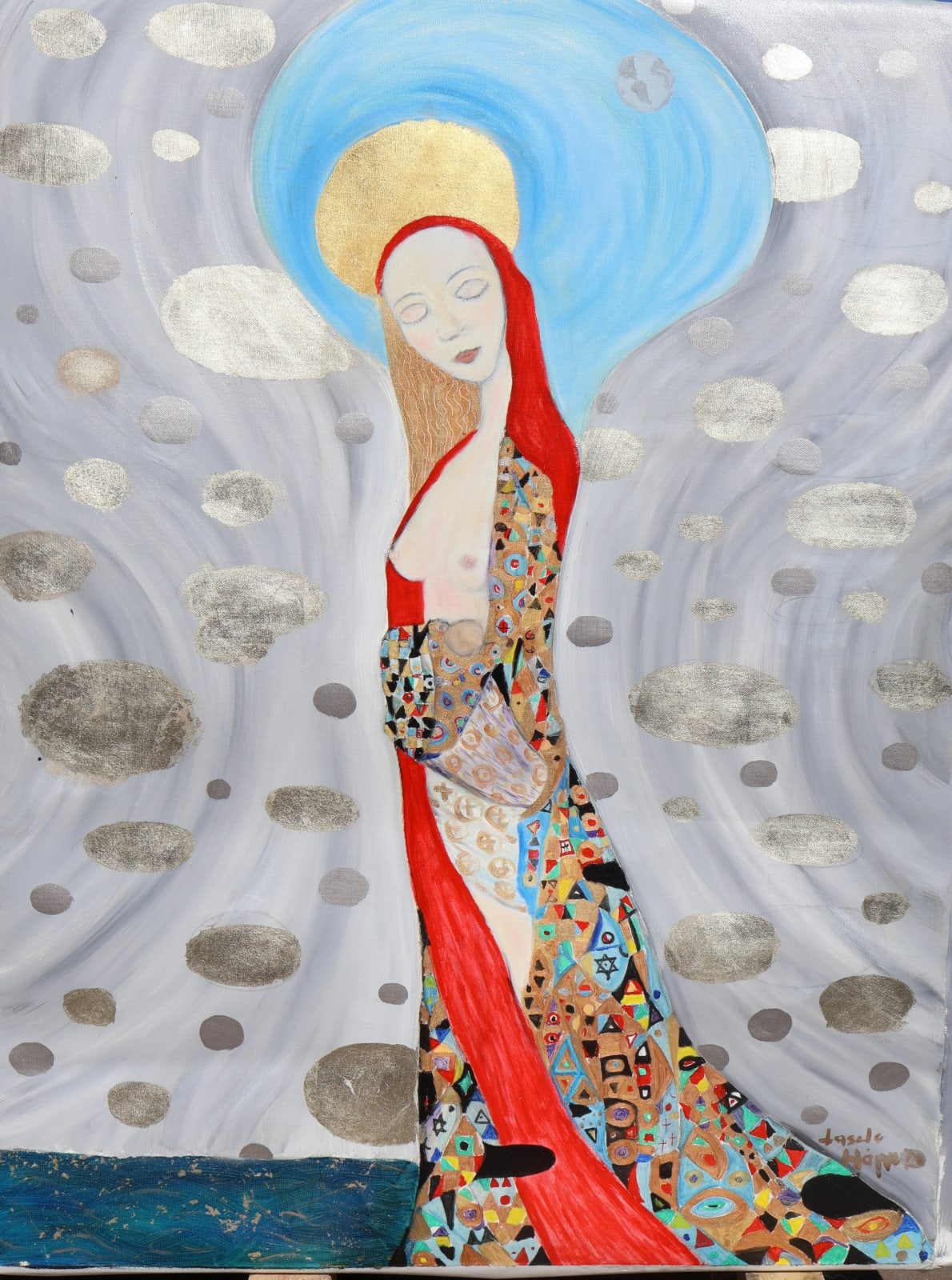 Laszlo Hamori, madonna of the wind, 2013