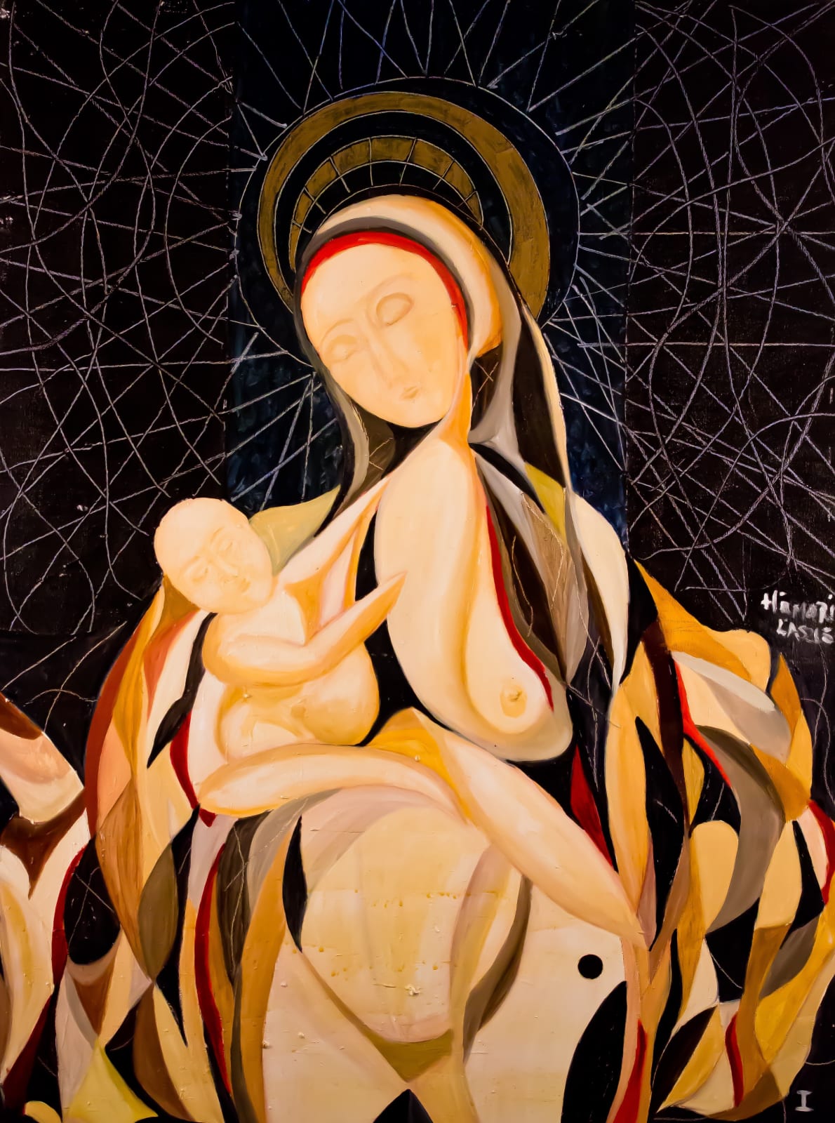 Laszlo Hamori, Madonna and child, 2011