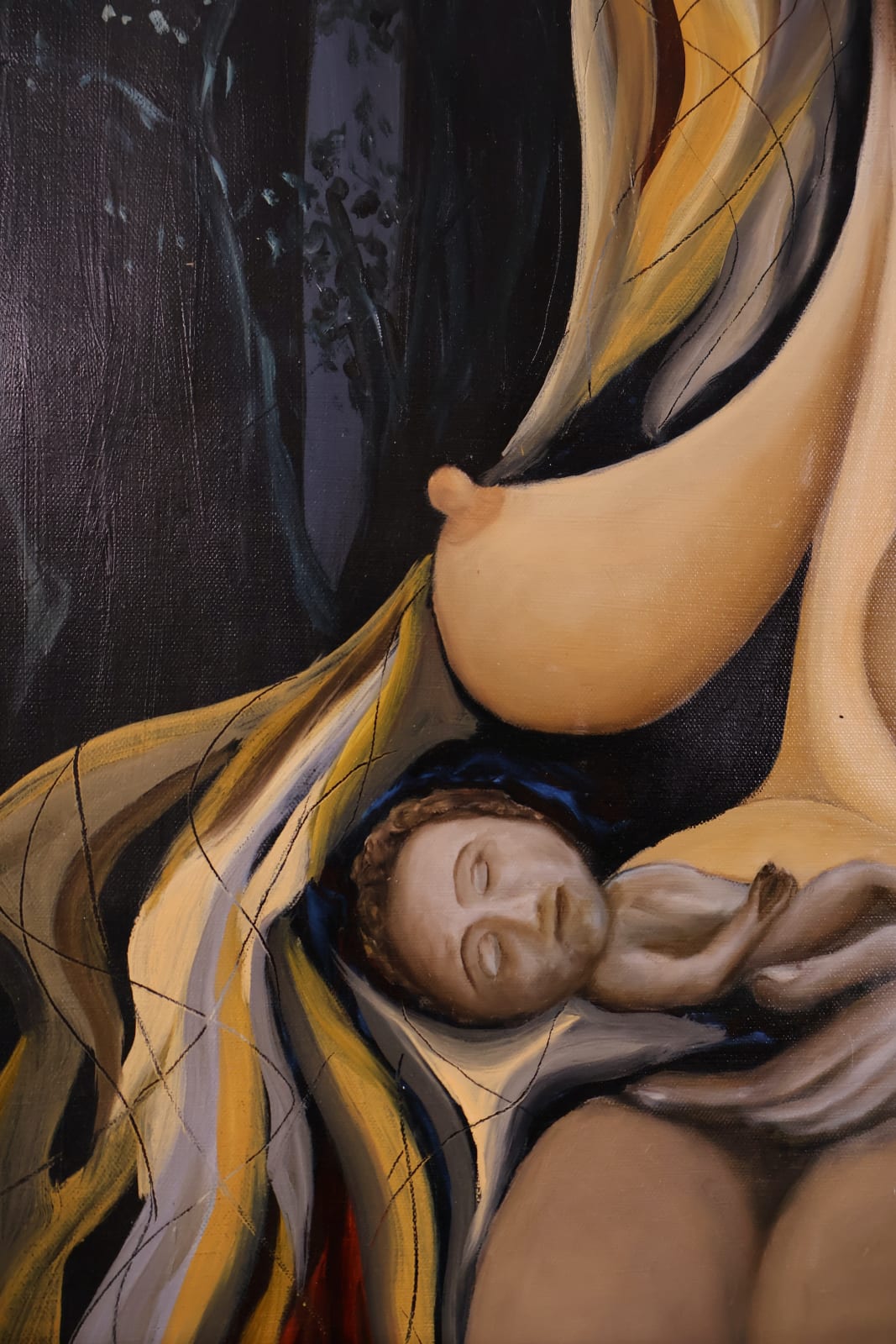 Laszlo Hamori, Madonna Of the night, 2020