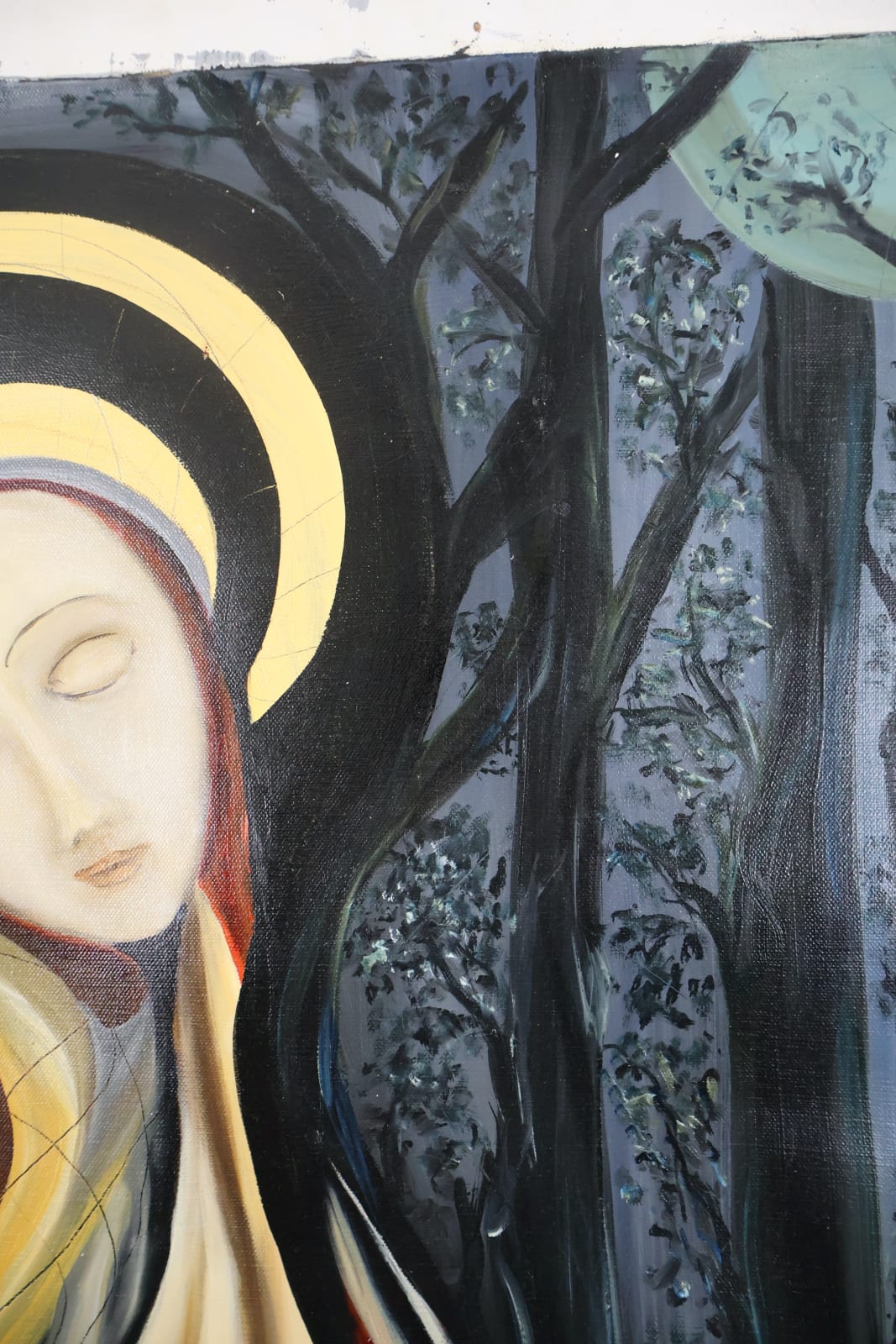 Laszlo Hamori, Madonna Of the night, 2020