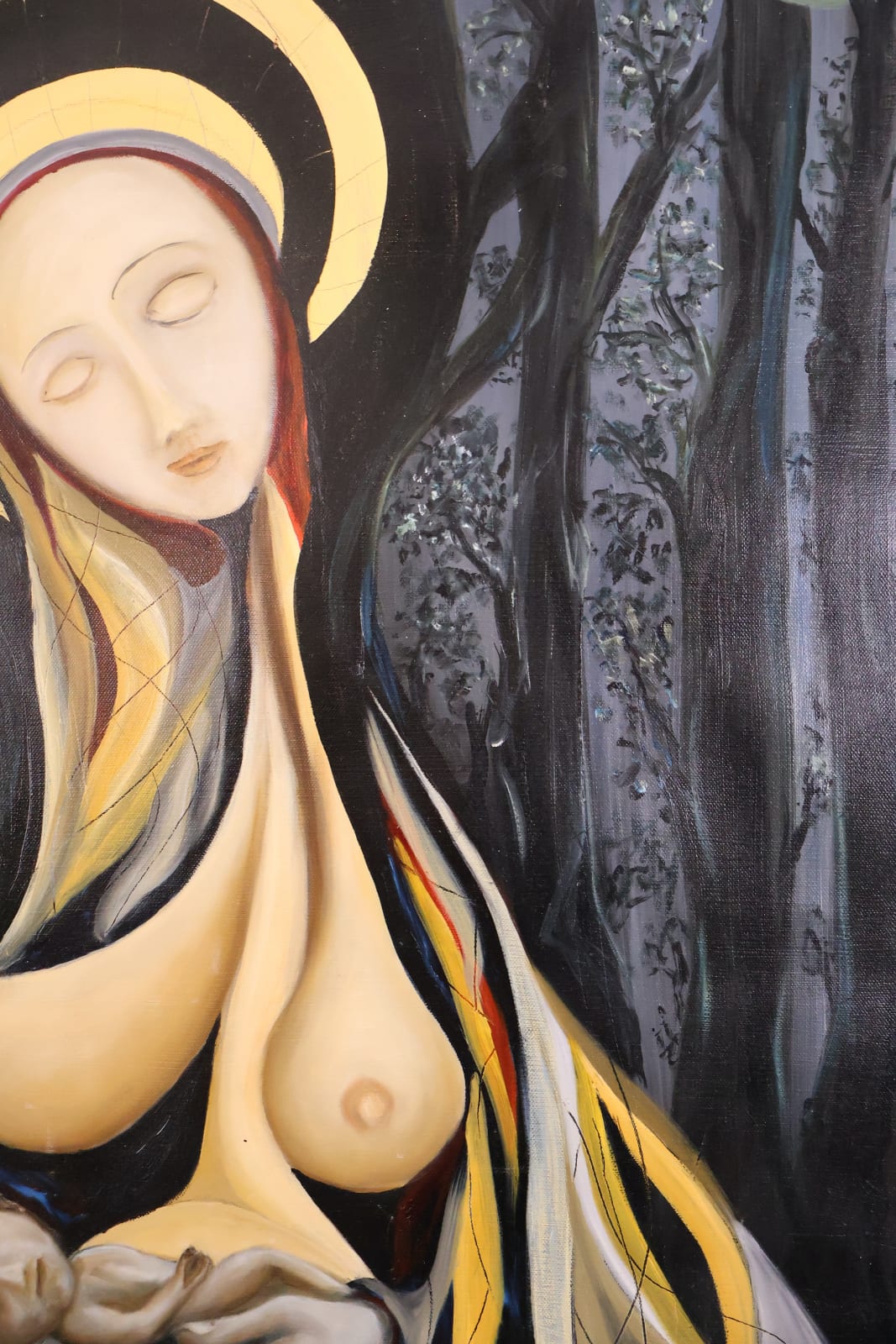 Laszlo Hamori, Madonna Of the night, 2020