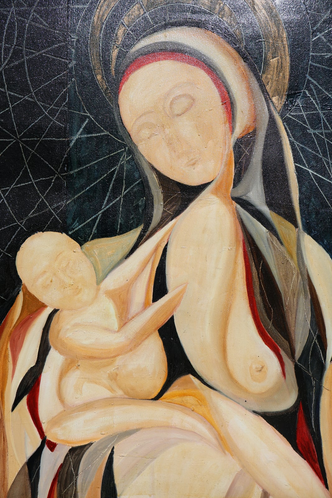 Laszlo Hamori, Madonna and child, 2011