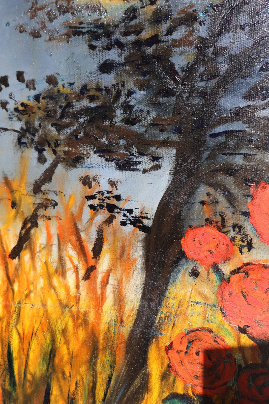 Laszlo Hamori, Madonna of the Serengeti (The black Madonna ), 2015