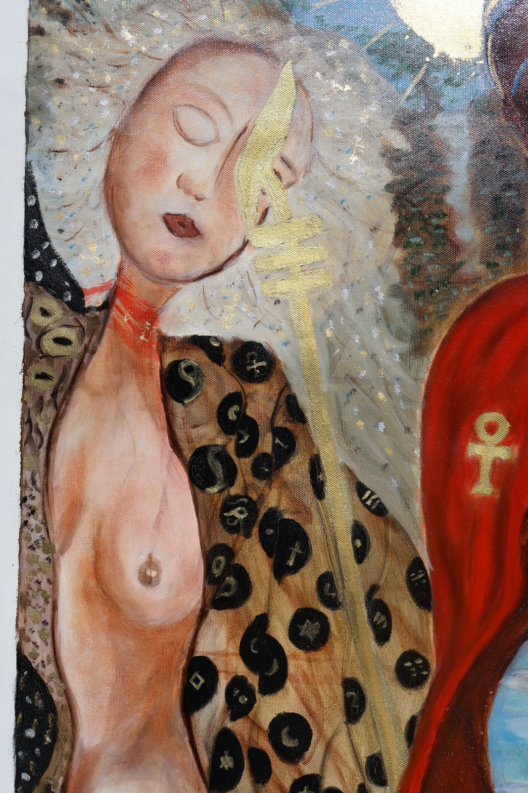 Laszlo Hamori, Madonna of the pyramid, 2005