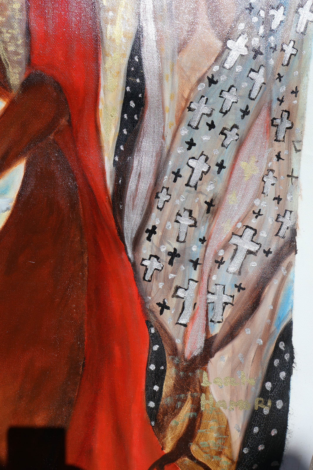 Laszlo Hamori, Madonna of the pyramid, 2005