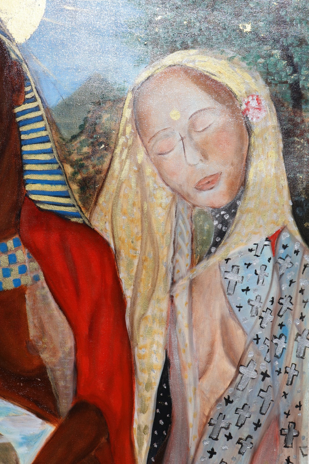 Laszlo Hamori, Madonna of the pyramid, 2005