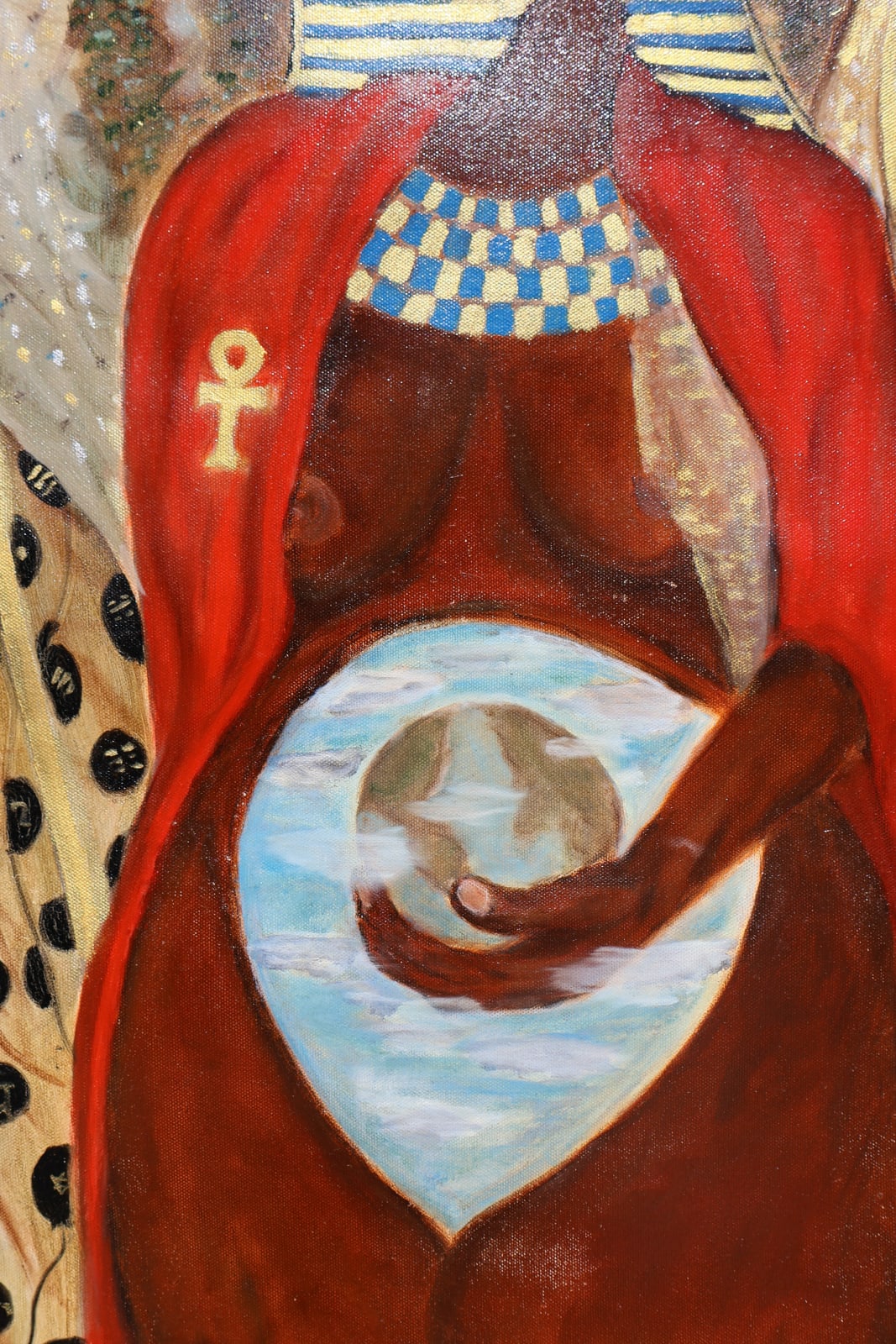 Laszlo Hamori, Madonna of the pyramid, 2005