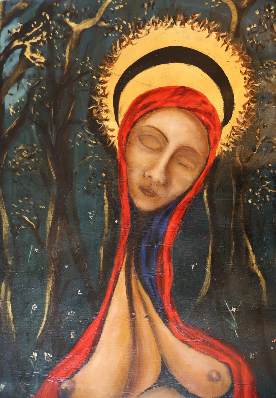 Laszlo Hamori, Madonna of the sunrise, 2005