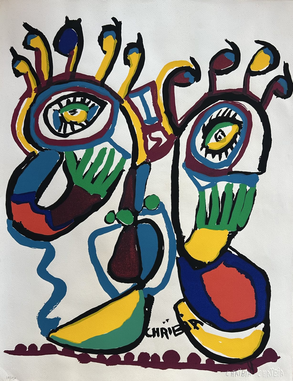 Chaïbia Talal, Untitled , 1990