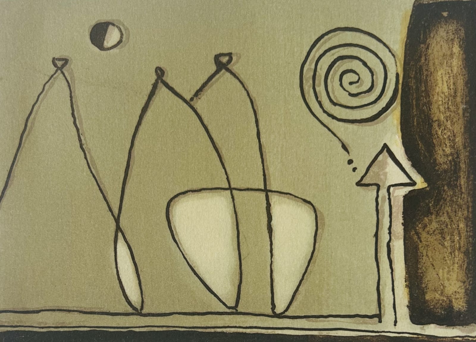 Farid Belkahia, Montagne 3, 2010