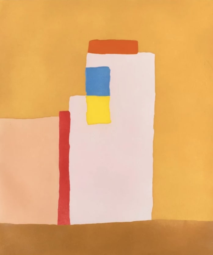 Etel Adnan, Adobe, 2018