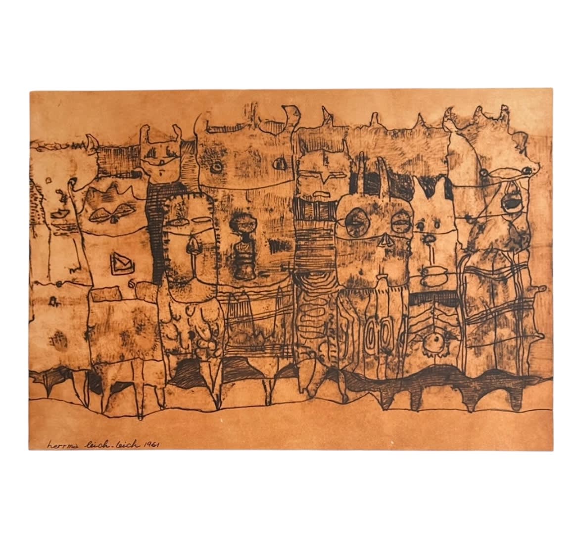 Farid Belkahia, Herma Leich Leich , 1960