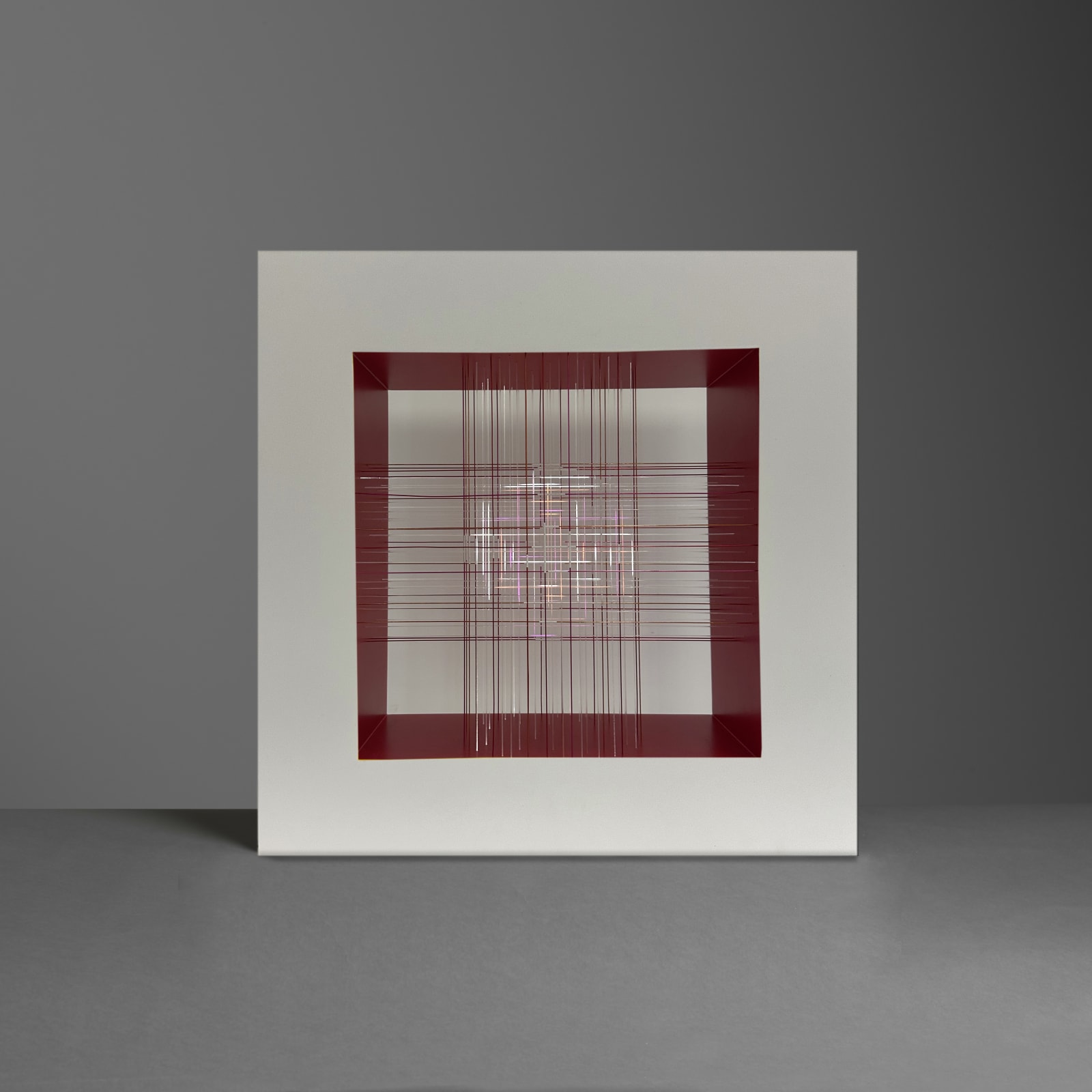 Pablo Armesto , Red Reticular Sphere, 2024