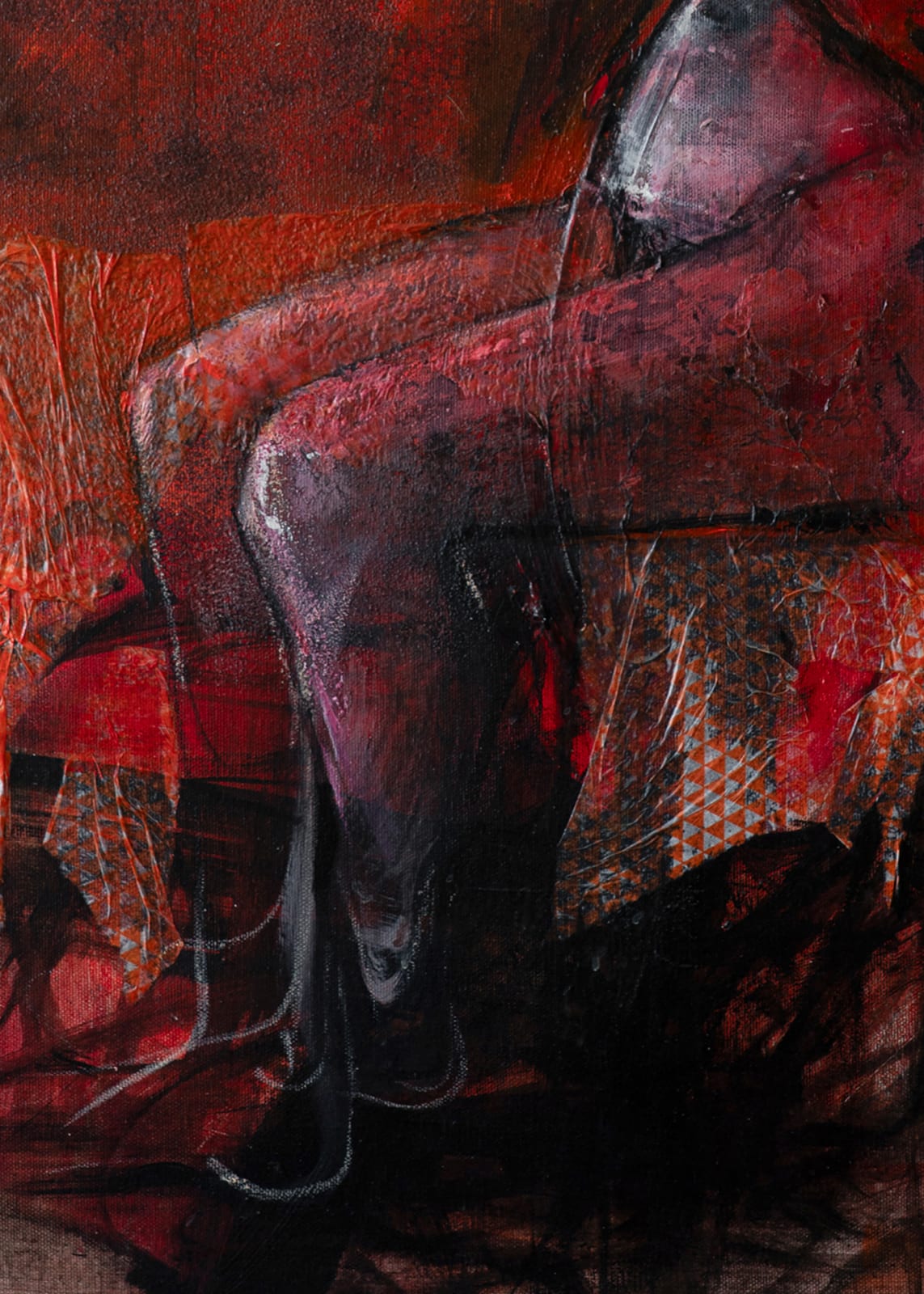 Tamara Jovandic-Everson, Lady in Red, 2025