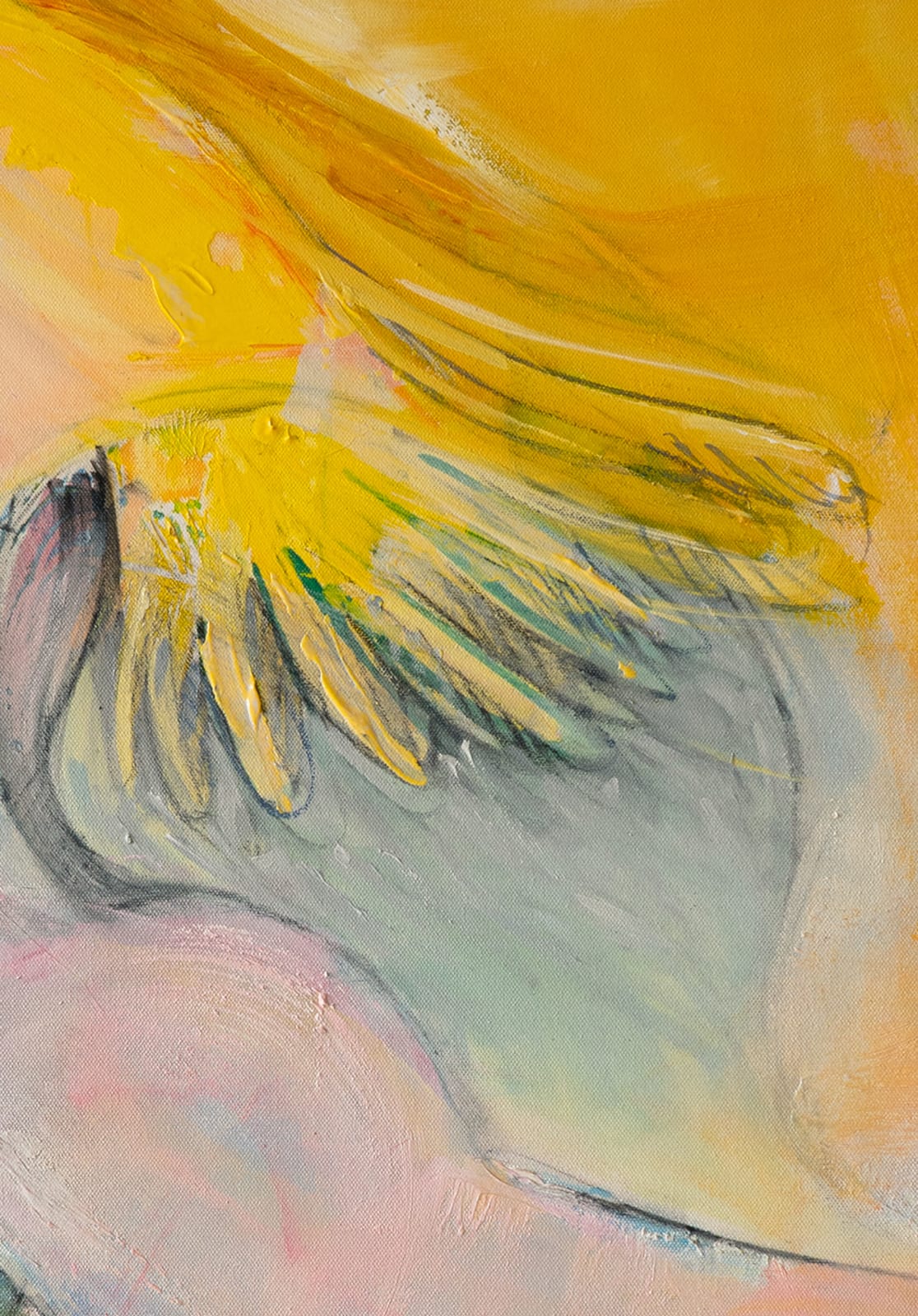 Tamara Jovandic-Everson, Yellow Angel, 2024