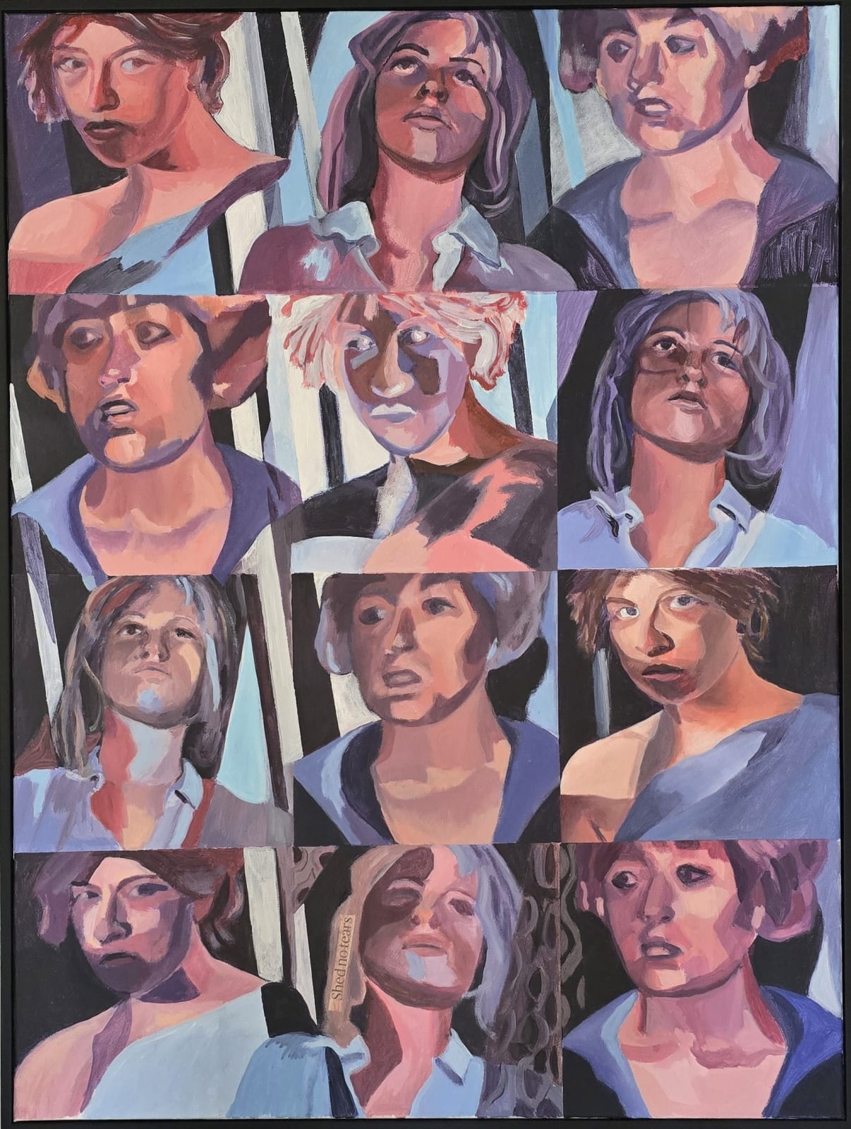 Stephanie Villalba, Covid19 (after Diane Arbus), 2020