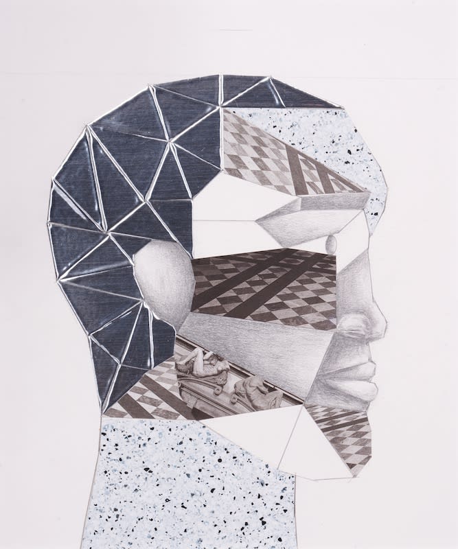 PFF512 – Derrick Adams, “Head Study (Figure Plate No. 5)”