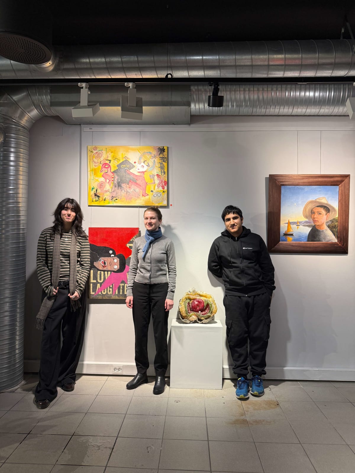 Diana Ahmedi, Kira Shatylo og Zeeshan Ali