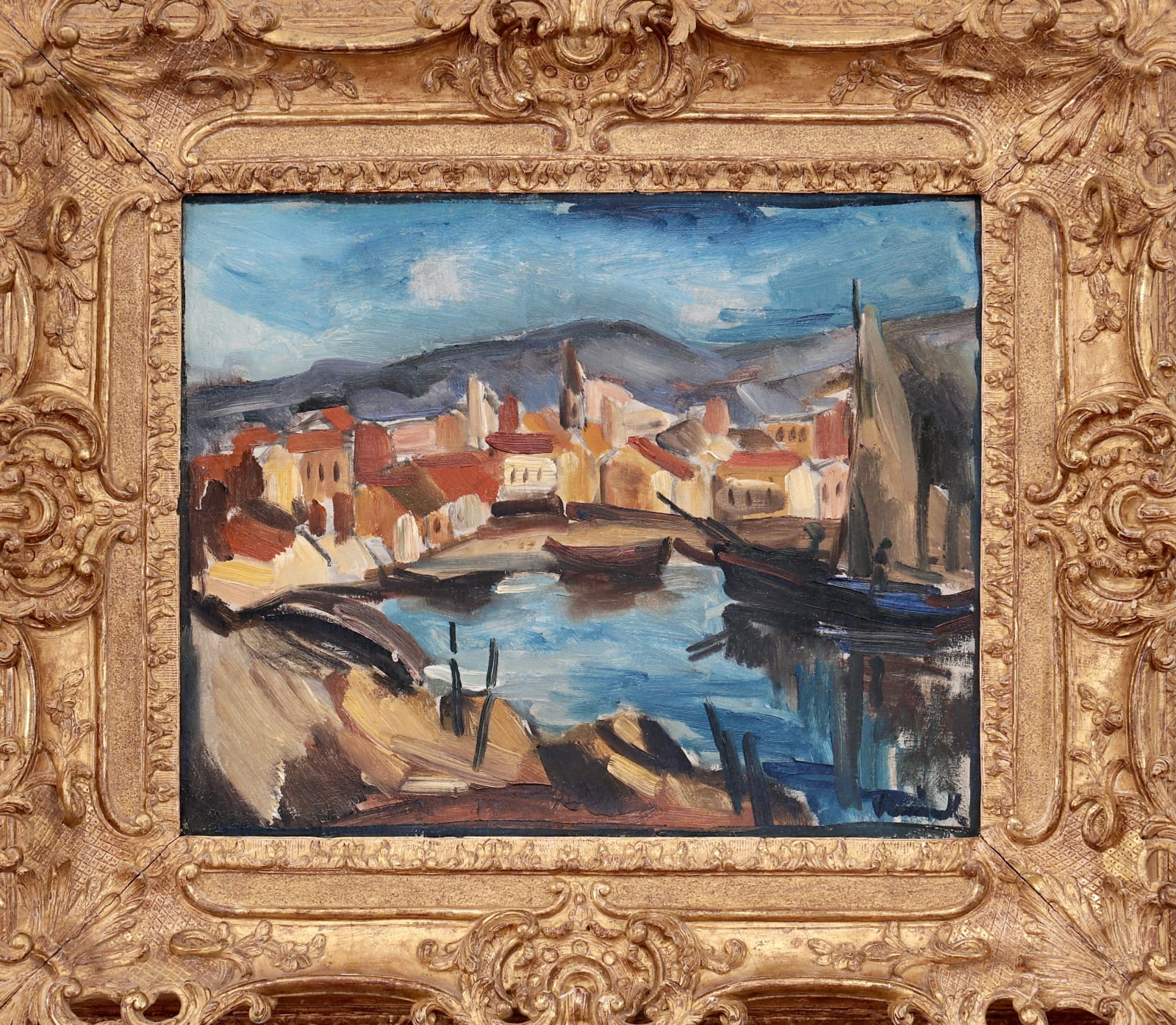 Maurice de VLAMINCK, Port de pêche, 1913