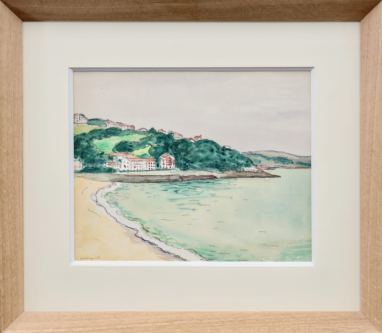 Albert MARQUET, Paysage de la côte Basque, 1926-1927 (circa)