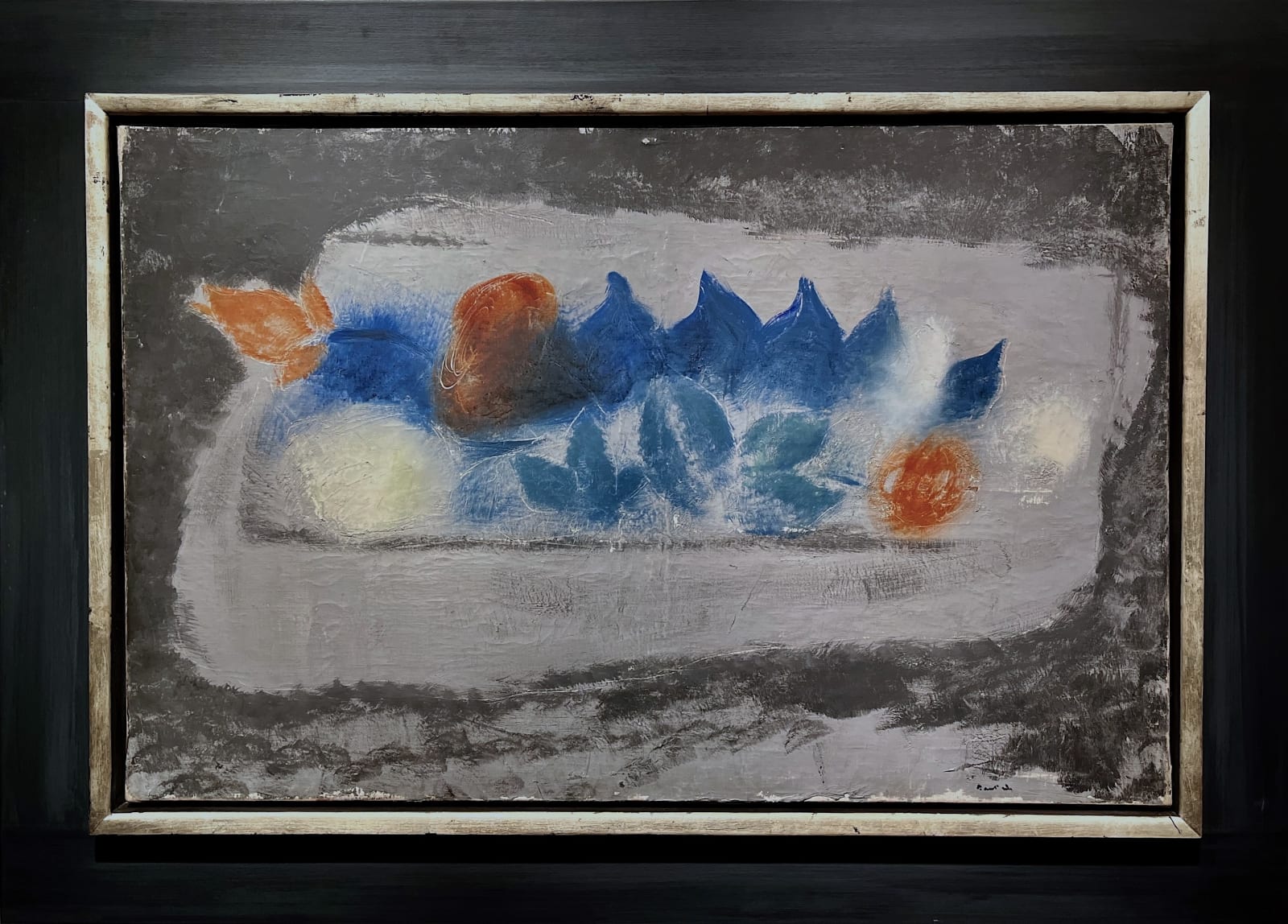 Jean FAUTRIER, Fleurs et fruits sur fond gris, 1928-1929 (circa)