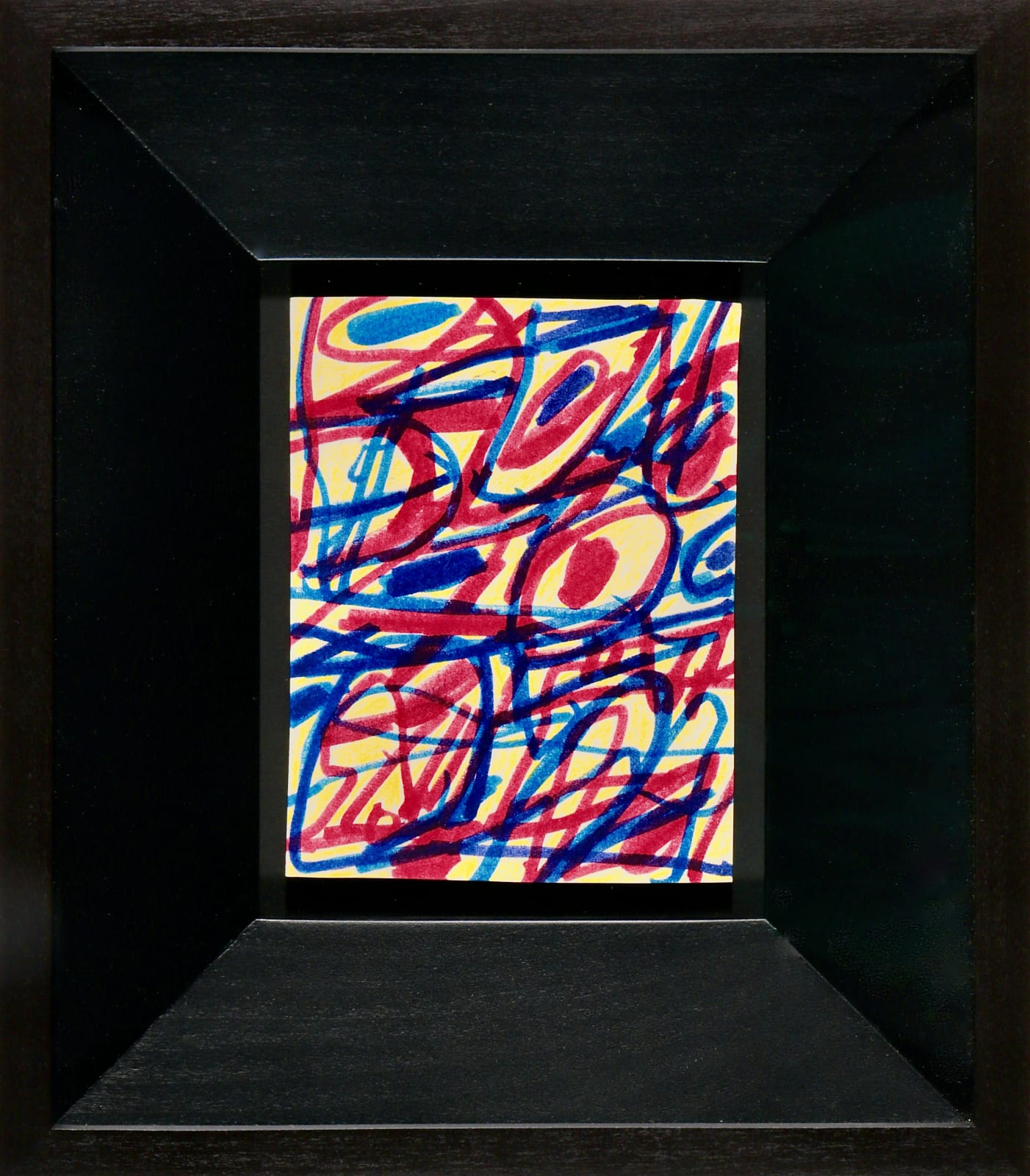 Jean DUBUFFET, Vignette XLVI, K98 (31 octobre 1983), 1983