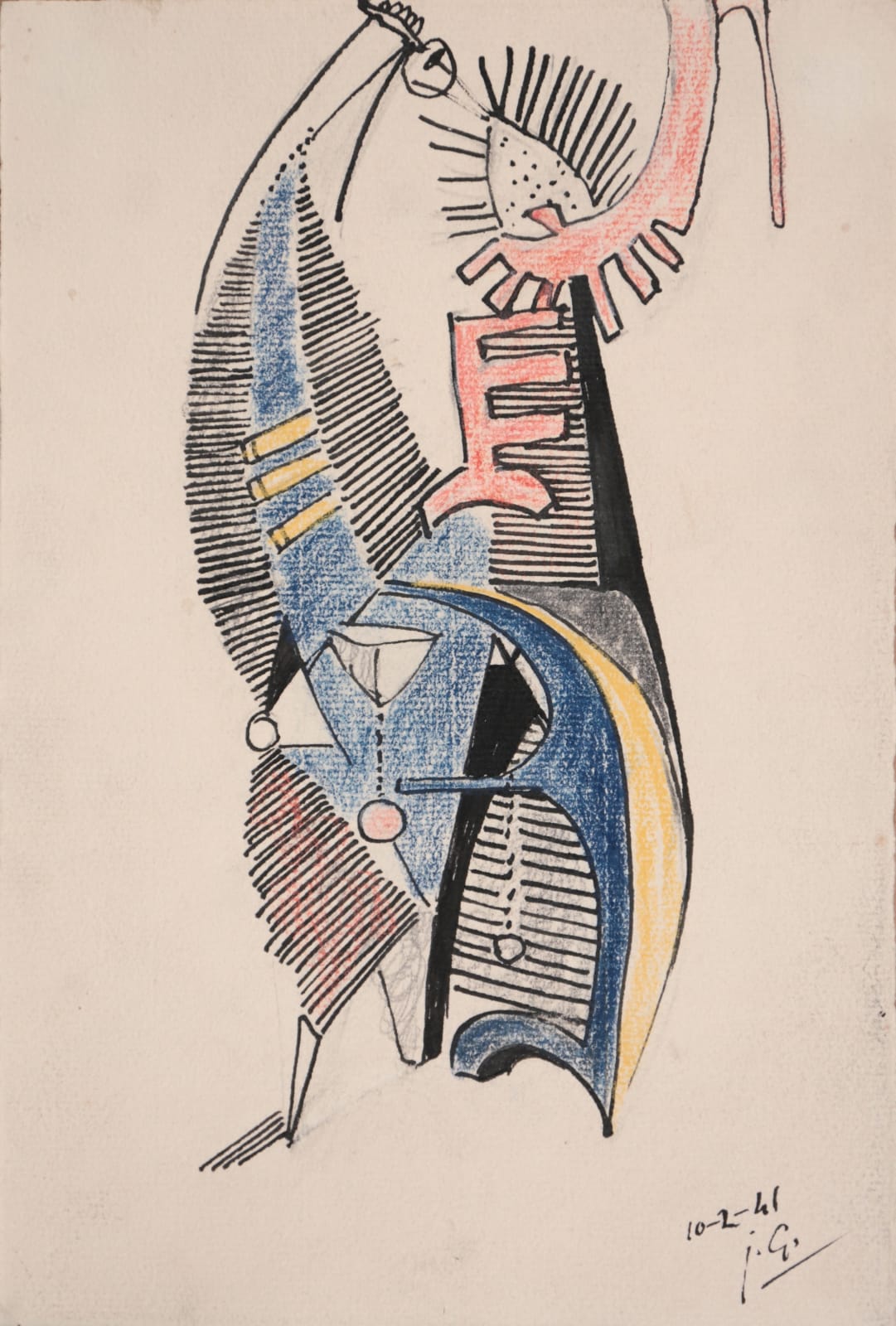 Julio GONZALEZ, Composition, 1941