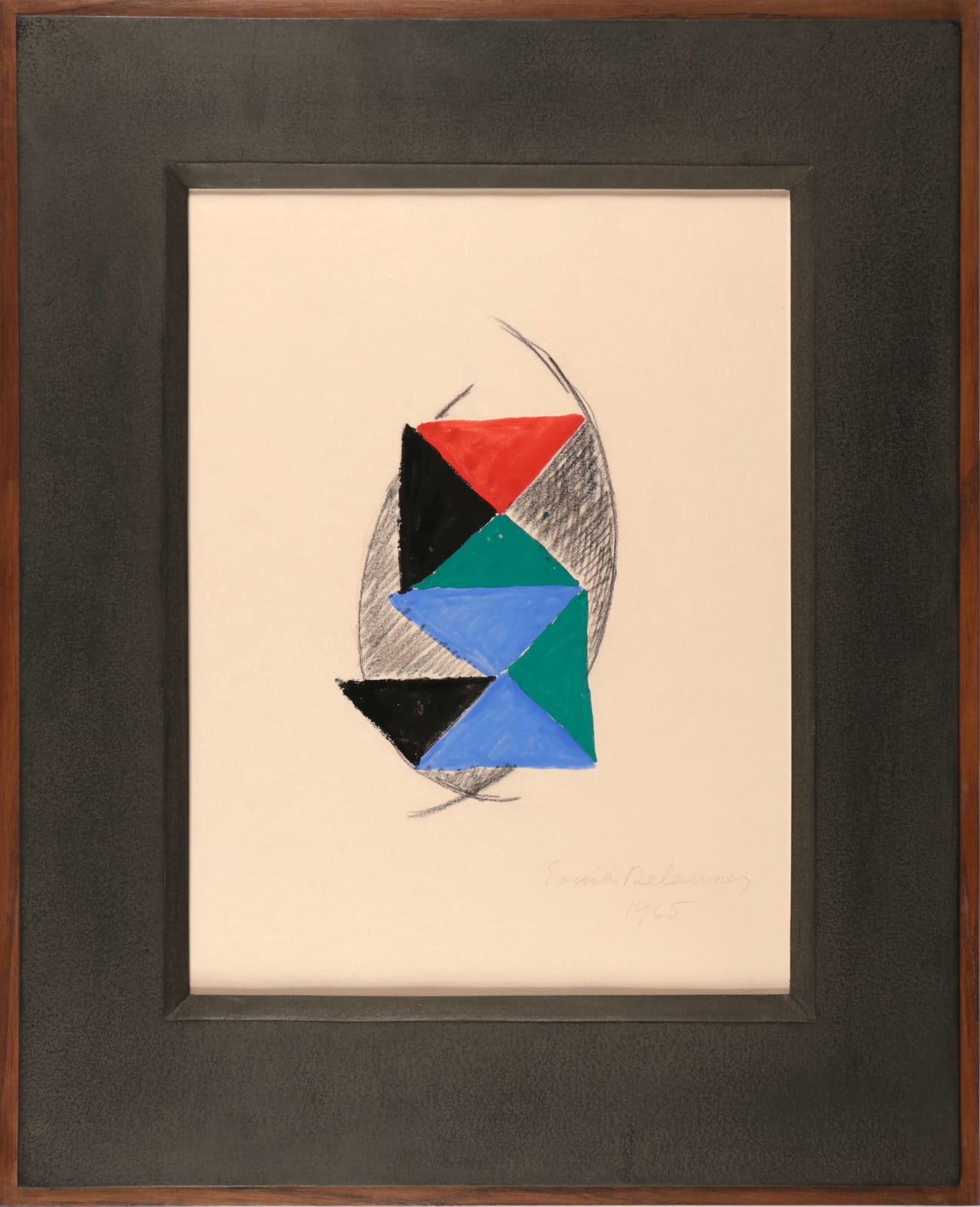 Sonia DELAUNAY, Rythme couleur, 1965