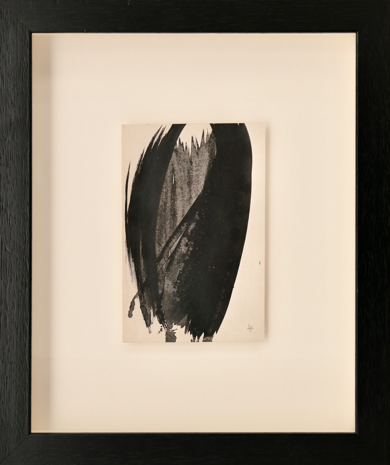 Hans HARTUNG, Les Figures du Mouvement IV, 1956