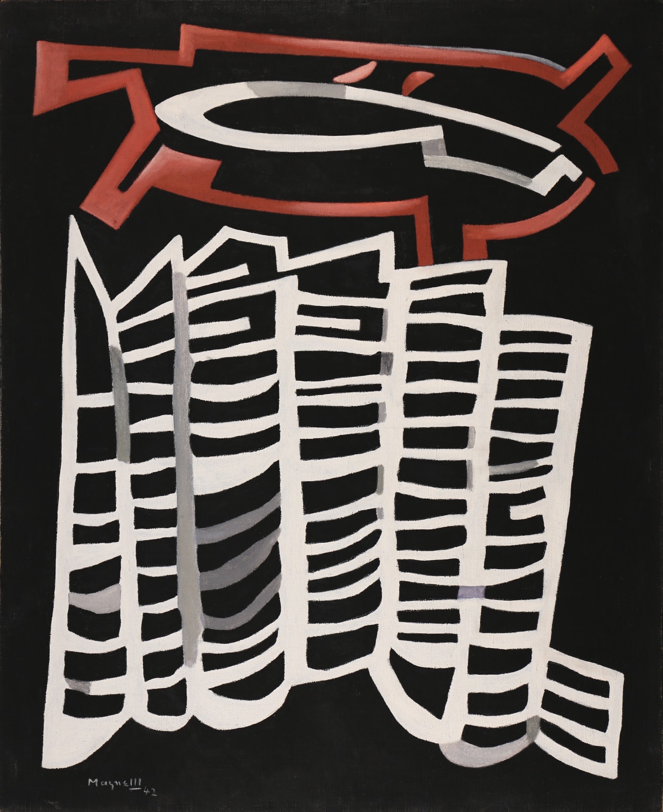 Alberto MAGNELLI, Dialogue naturel , 1942